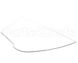 GL-26035 Alto Shaam Glass,End,3/16,Clear,Tempered