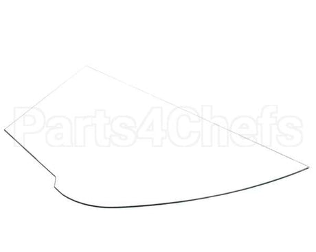 GL-26035 Alto Shaam Glass,End,3/16,Clear,Tempered