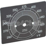 GL4516966 Compatible Garland Dial Scale 250-500F