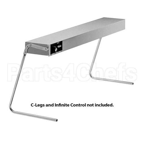 GRAH48-208V Compatible Hatco Foodwarmer 208V 1100W 48"