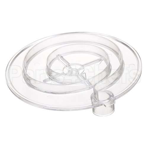 GRI1735 Compatible Grindmaster Cover, Pump (F/Red/Blk Impeller)