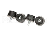 GRID-2 Adcraft Rubber Feet, Set Of 4 W/ Screws