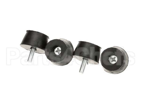 GRID-2 Adcraft Rubber Feet, Set Of 4 W/ Screws
