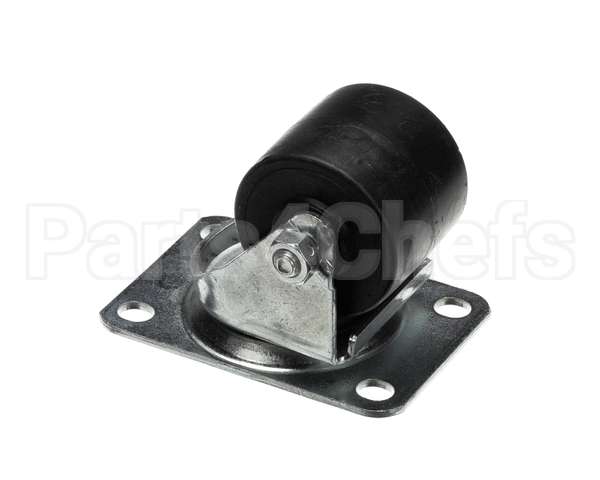H-20-01 H&K International Caster,2Zp,Brbr,Plte,Swivel,Nb,N