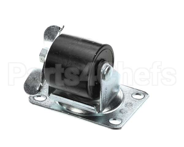 H-20-02 H&K International Caster,2Zp,Brbr,Plte,Swivel,Sb,N