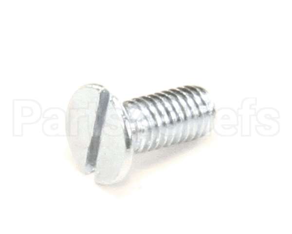H00201 Globe Screw, Slotted Flat Head