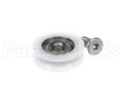 H050100 Rpi Industries Roller W/Pin & Clip Slide Drs