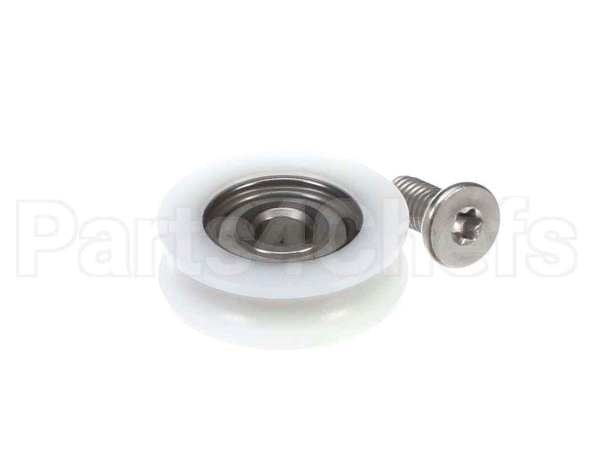 H050100 Rpi Industries Roller W/Pin & Clip Slide Drs