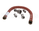 H100BIP2Q36 Dormont Steam Connector, 1 Dia., 36 L, 2-Way Qd