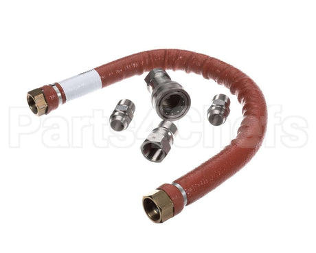 H100BIP2Q36 Dormont Steam Connector, 1 Dia., 36 L, 2-Way Qd