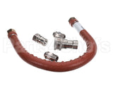 H100BIP2Q36 Dormont Steam Connector, 1 Dia., 36 L, 2-Way Qd