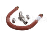 H100BIP2Q36 Dormont Steam Connector, 1 Dia., 36 L, 2-Way Qd