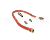 H100BIP2Q60 Dormont Steam Connector, 1 Dia., 60 L, 2-Way Qd