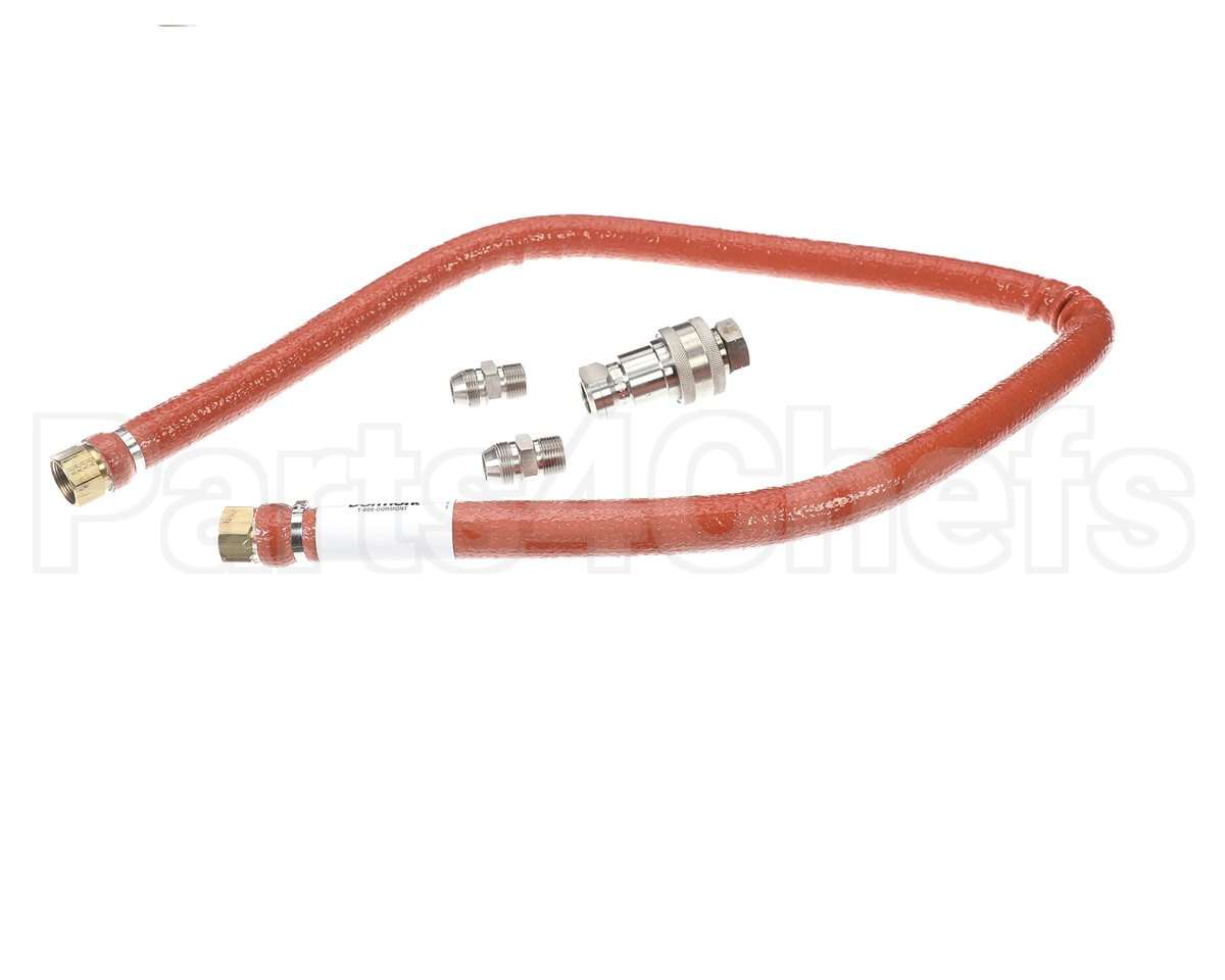 H75BIP2Q60 Dormont Steam Connector, 3/4 Dia., 60 L, 2-Way Q