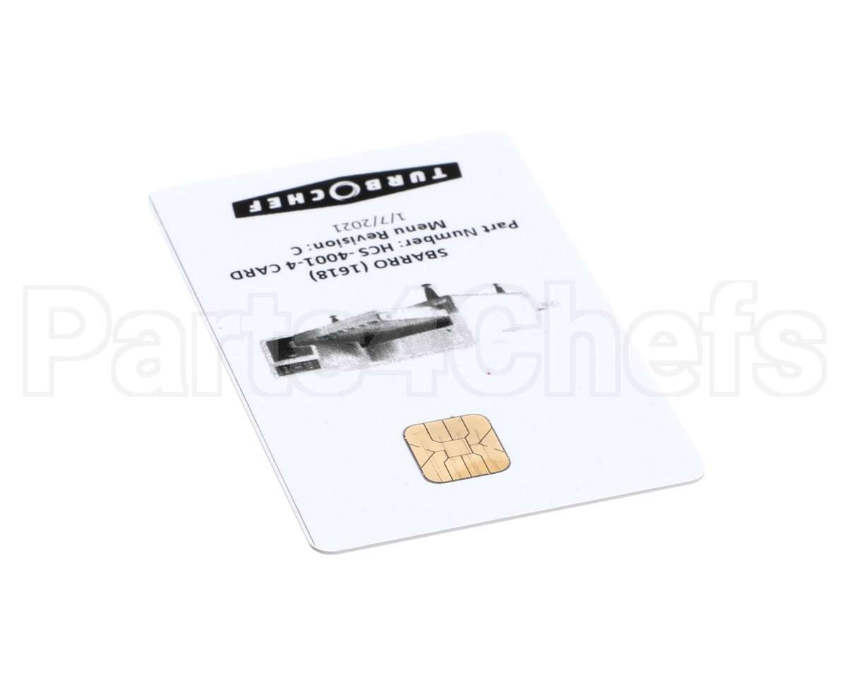 HCS-4001-4 Turbochef Menu, Hhc 1618, Sbarro