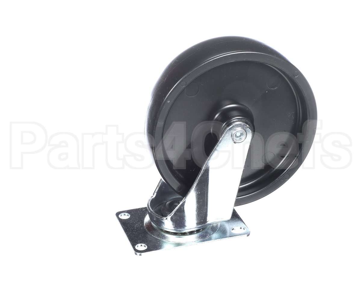 HD CST060 Randell Caster, 6 O/A, Swvl, W/Brk, 260# Cp25578
