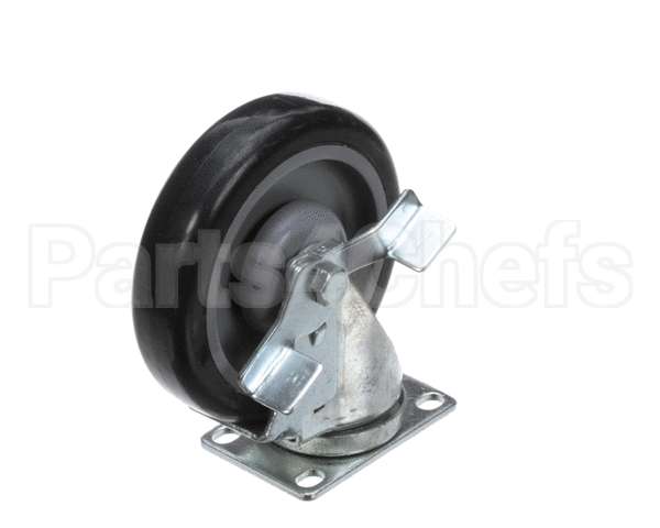 HD CST1701 Randell Caster, 6 O/A Swivel W/Brake Cmp