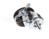 HD CST1705 Randell Caster, 4.5 In W/Brake, Polypropylene, 3