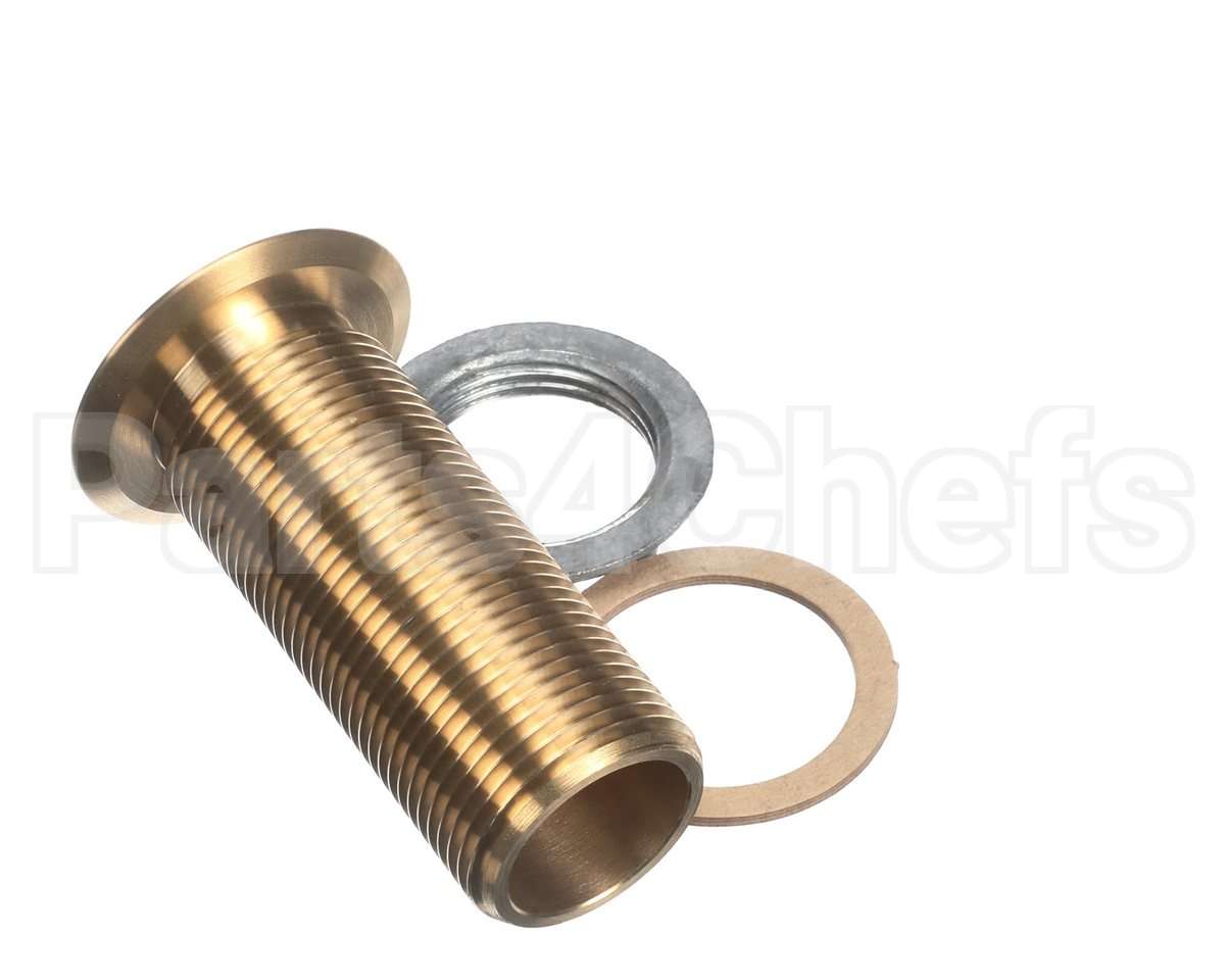 HD DRN100 Randell Drain, Brass W/Fl Lcknut 3 1/4E16-4020-1
