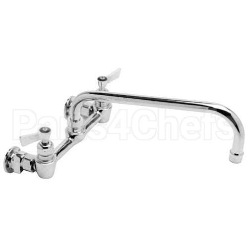 HDFLR0321 Compatible Randell Wall Mounted Faucet 8" Ctr Wall 12" Noz