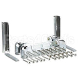 HG-22338 Compatible Alto Shaam Chrome Pair Offset Hinge