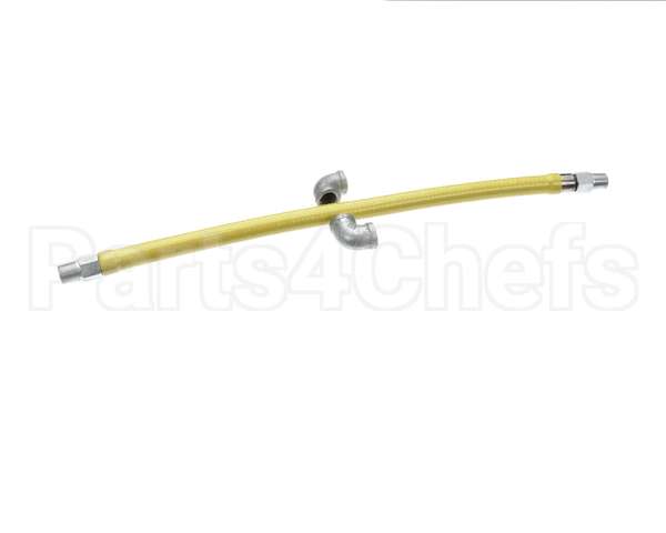 HG-2C-24 T&S Brass Gas Hose Free Spin Fittings 12 Npt 2