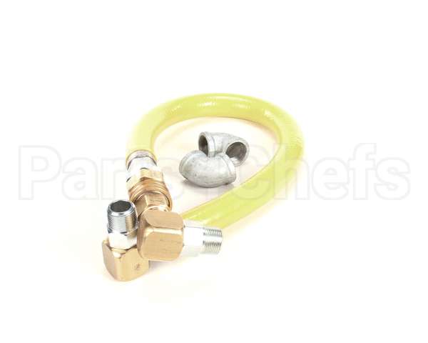HG-4E-36S T&S Brass Gas Hose Wquick Disconnect 1 Npt 36 L