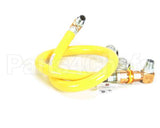 HG-4E-60S T&S Brass Gas Hose W/ Quick-Disconnect, 1 Npt, 60