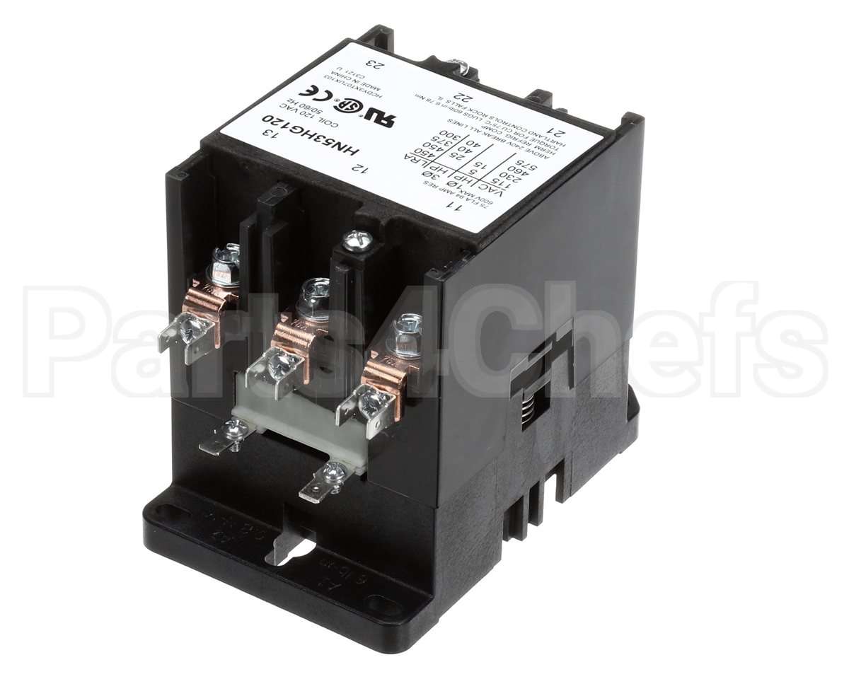 HN53HG120 Bryant Payne 3 Pole 120V 75Amp Contactor