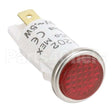 HOB347336-1 Compatible Midwest Appliance Parts Light, Indicator (1/2", Red, Ff)