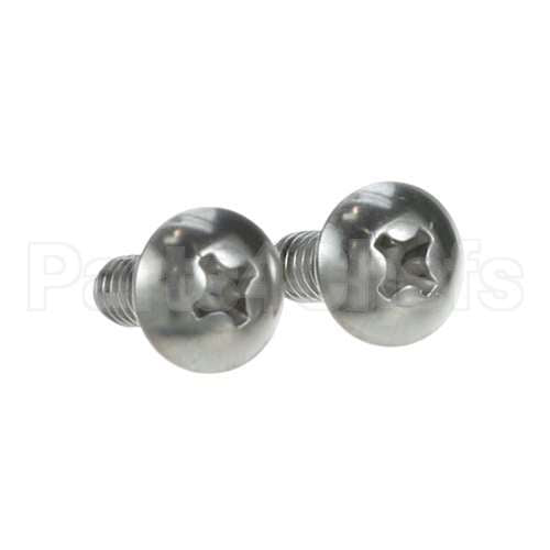 HOBSC122-83 Compatible Hobart Screw, 6/32Thd X 3/8", S/S, 2-Pk