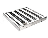 HRSS1616 Captive-Aire 16X16 Guard S/S Baffle W/ Hand