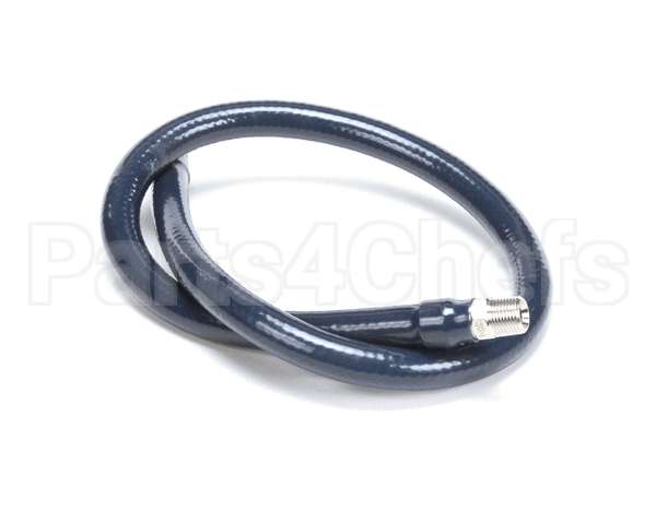 HW-2B-36 T&S Brass Water Hose, Male Fittings, 3/8 Diameter,
