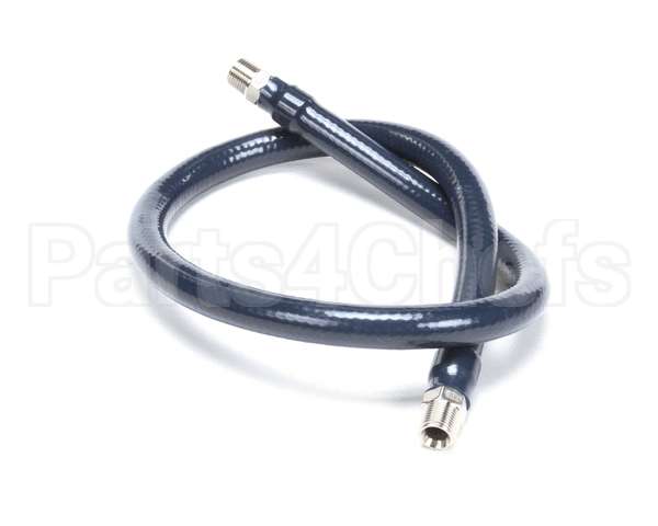 HW-2B-36 T&S Brass Water Hose, Male Fittings, 3/8 Diameter,