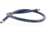 HW-2C-60 Compatible TS Brass Hose, Water, 60"L, 1/2"Nptmthd
