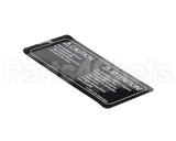 I1-9181-3 Turbochef Label, Caution, Empty Cavity,