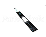 I3-9247 Turbochef Keypad, Membrane Switch, I3 Black