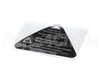 I5-9372-3 Turbochef Label, Filter Warning, Eng-Fre