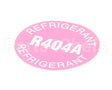 IC192110940 Carpigiani Decal R404A