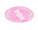 IC192110940 Carpigiani Decal R404A