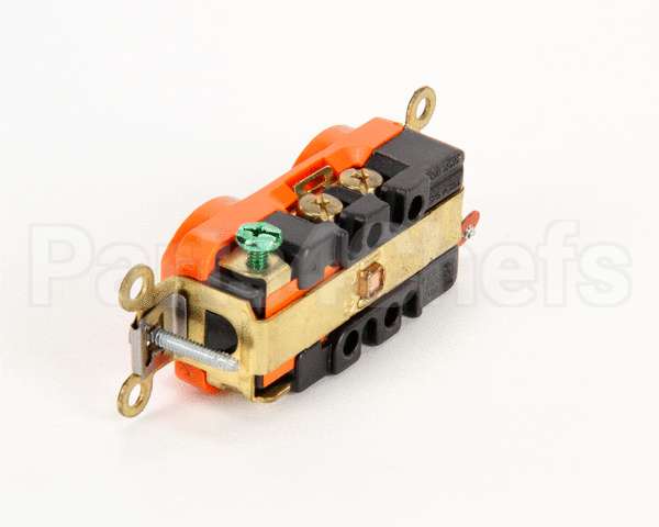 IG5362 Hubbell Lighting Dplx Rcpt Iso Grd 20A