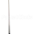 IMIMQ74UPE Compatible Intermetro Post, Shelf, 74", New Max Q, Castr