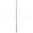 IMIMX74UP Compatible Intermetro Post, Shelf, 74", New Max I, Castr