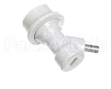 JT-4027110277 Joe Tap Ball Lock Disconnect, 1/4' Barb, Gas