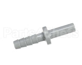 JT-PI250808S Joe Tap Tube To Hose, 1/4" Barb X 1/4" Stem