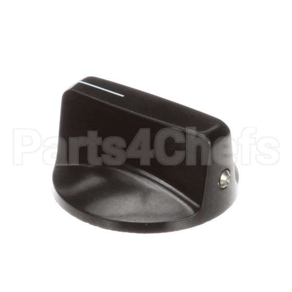 K0053 Compatible BKI Knob, 1 1/2 Dia. With Indicator, 3/4 Hei
