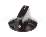 K0053 Bki Knob, 1 1/2 Dia. With Indicator, 3/4 Hei