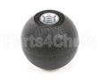 K0202 Bki Knob, Black, Spherical, 1.88 Dia., .500-