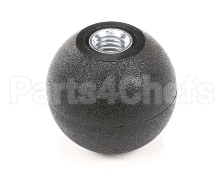 K0202 Bki Knob, Black, Spherical, 1.88 Dia., .500-