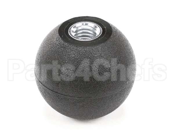K0202 Bki Knob, Black, Spherical, 1.88 Dia., .500-